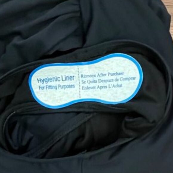 Beach Lingo Girls’ Black One-Piece Swimsuit w/ Floral Detail – Size 7 - Picture 4 of 8